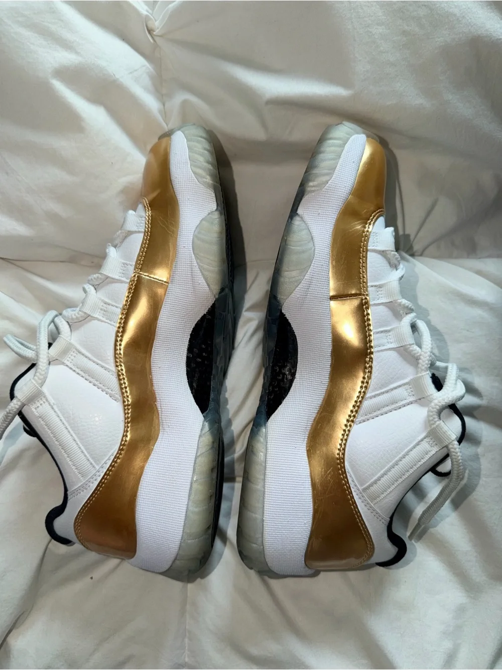 Air Jordan 11 Retro Low Closing Ceremony Metallic Gold Men’s 8.5 OG Box